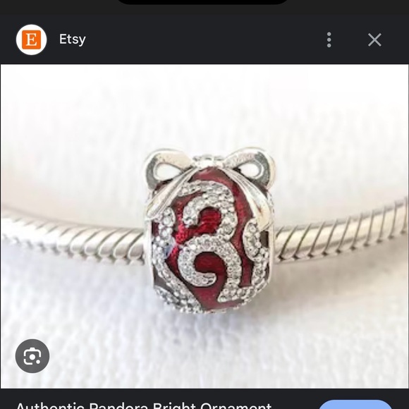 Pandora • 2017 edition • Pandora Bright Ornament Charm • 2017 Limited Edition - Picture 2 of 11